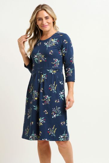 Blue shop spring dress