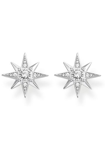 Buy Thomas Sabo Sparkling Star 925 Silver Earrings from the Laura