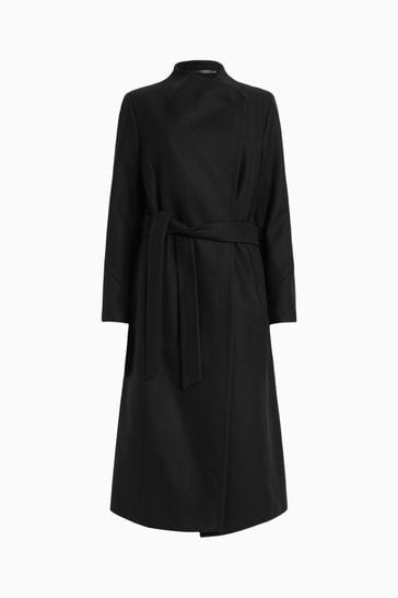 Dress on sale black coat