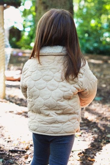 Baby quilted jacket new arrivals