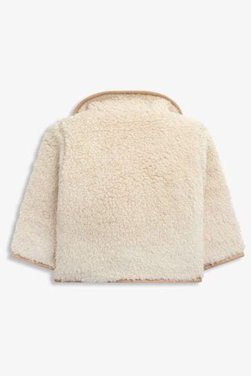 Quilted fleece jacket online