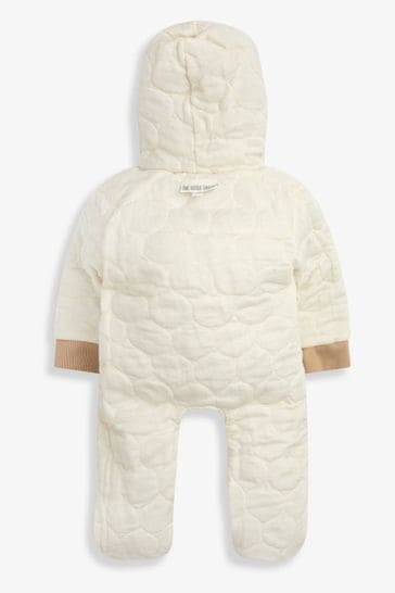 Buy The Little Tailor Neutral Quilted Reversible Sherpa Fleece