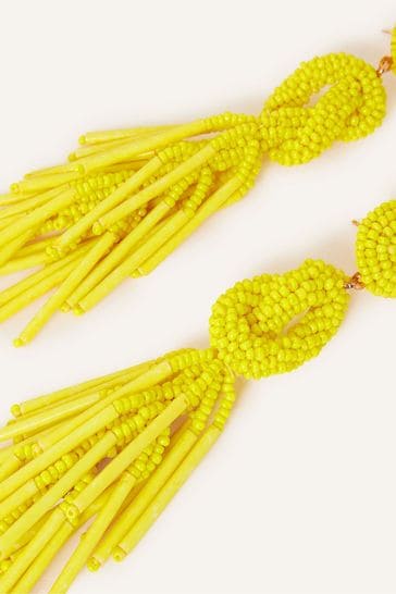 Next online tassel earrings