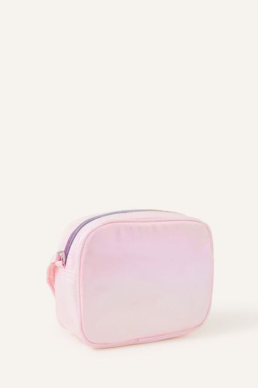Buy Accessorize Girls Pink Iridescent Quilted Cross Body Bag from