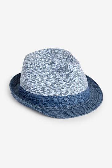 Blue Trilby Hat (1-16yrs)
