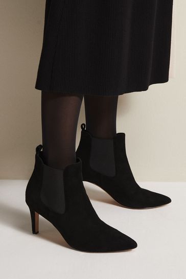 Next black suede ankle boots hot sale