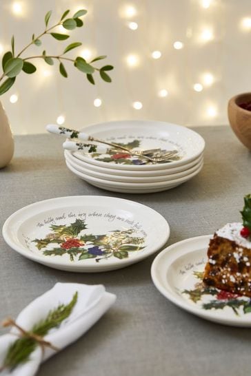 Portmeirion christmas shop plates