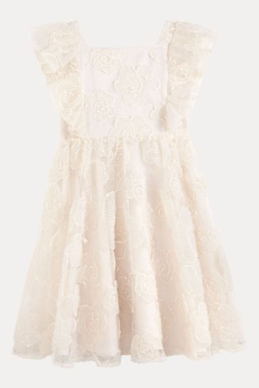 Lace smock dress top