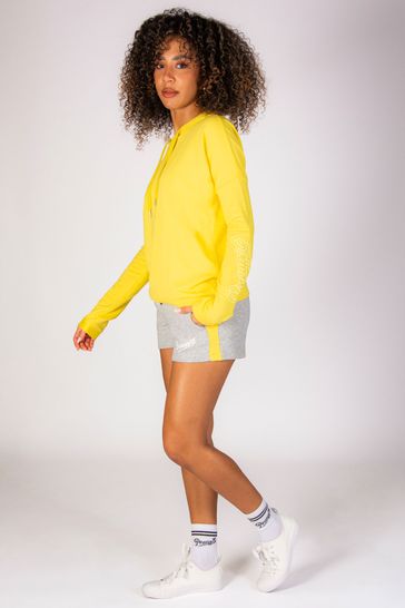 Grey sweatshorts womens on sale