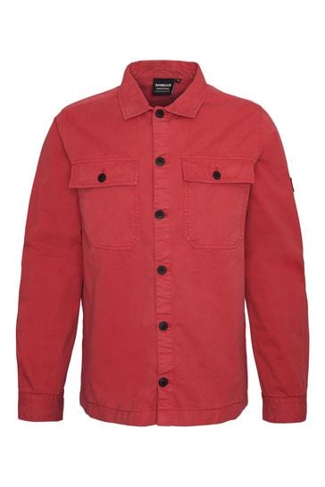 Barbour International Red Adey Overshirt