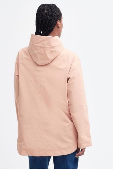 Barbour waterproof jacket Pink sale