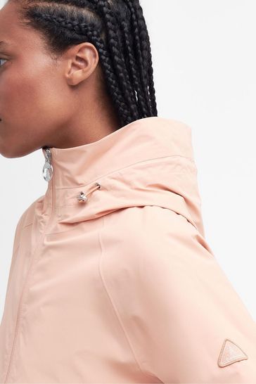 Barbour waterproof jacket Pink top