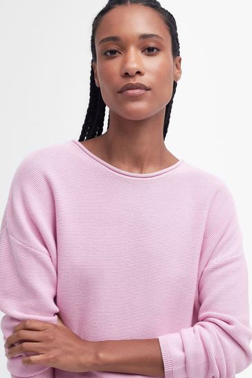 Barbour jumper Pink on sale