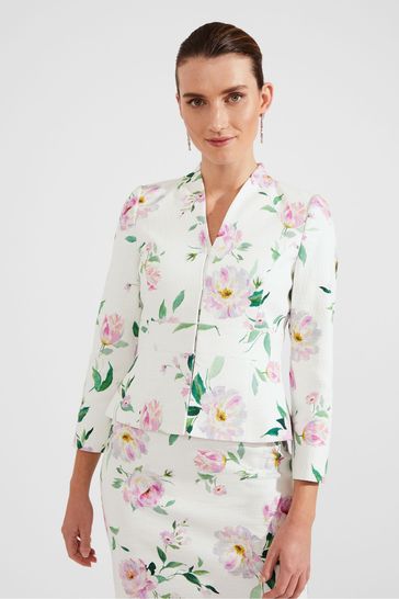 Hobbs white jacket hotsell
