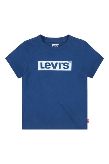 Levi's® Blue Shirt Sleeve Graphic T-Shirt