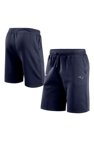 adidas Blue NFL New England Patriots Primary Logo Graphic Fleece Shorts