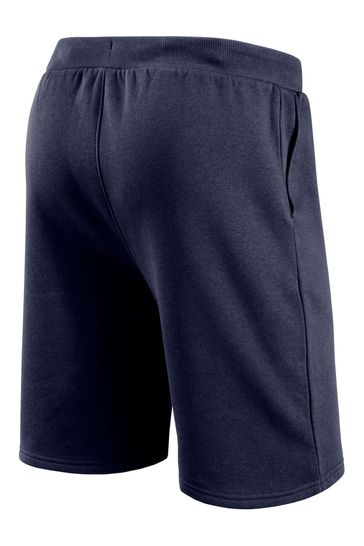 adidas blue fleece shorts