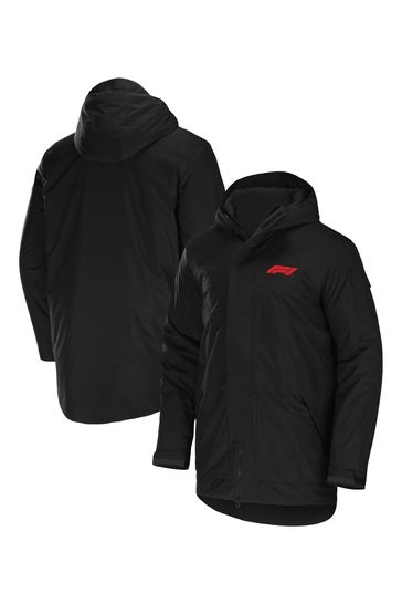 Adidas Black Formula 1 Iconic Heavyweight Jacket