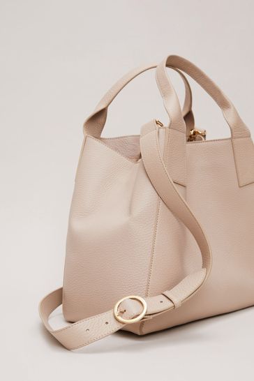 Natural 2024 leather tote