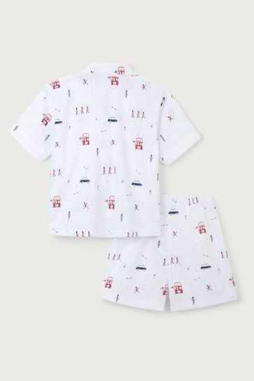 White pjs shop
