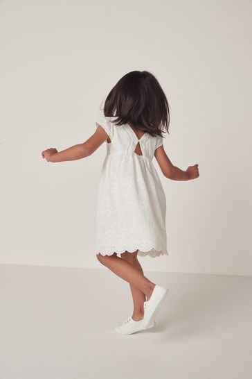White company shop white dress