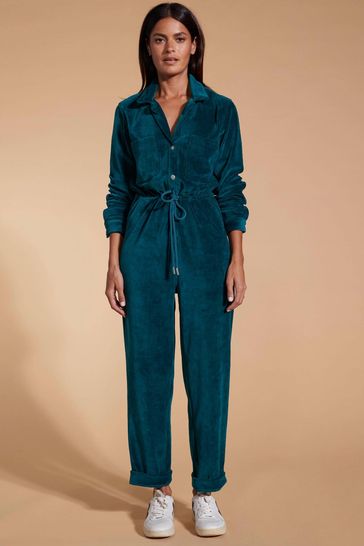 Dancing leopard green jumpsuit sales