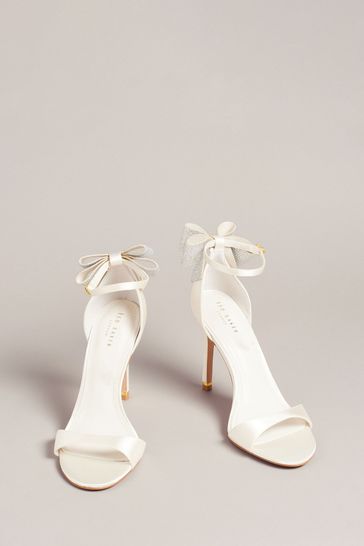 Buy Ted Baker Hemary Satin Crystal Bow Back Sandals from Next