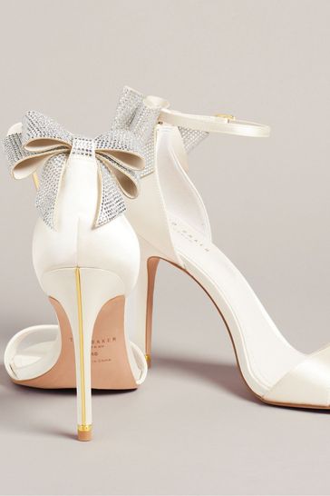 Buy Ted Baker Hemary Satin Crystal Bow Back Sandals from Next