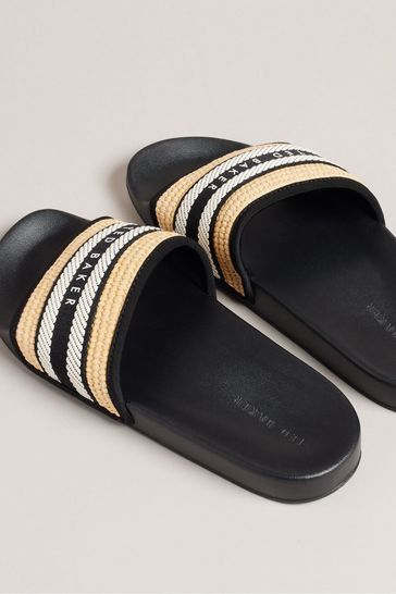 Black ted baker best sale sliders