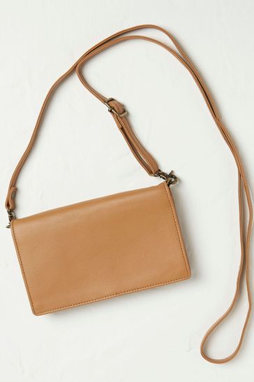 FatFace Brown Elodie Mini Phone Bag