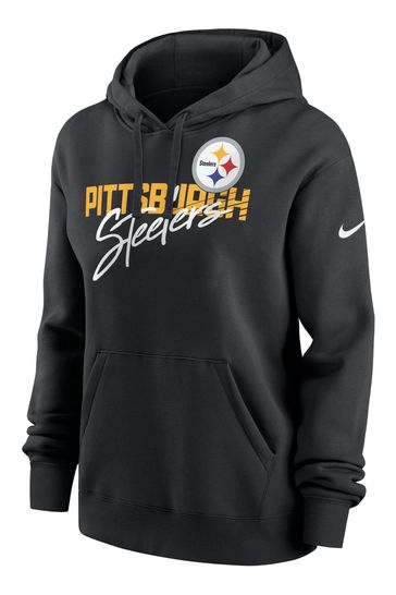 Buy Fanatics NFL Pittsburgh Steelers Club Fleece Black Hoodie from