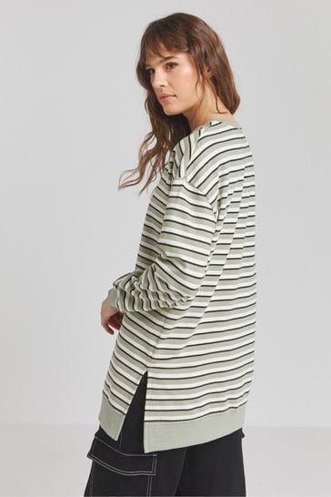 Side split sweatshirt new arrivals