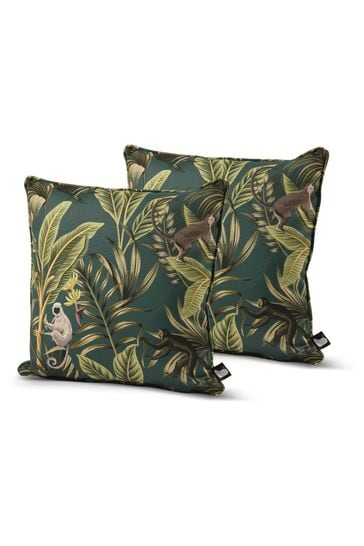 Extreme Lounging Multi B Cushion Outdoor Garden Monkey Twin Pack