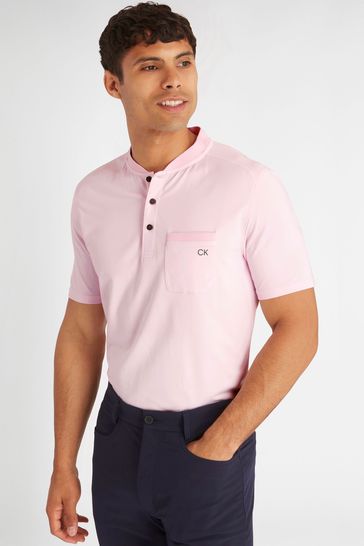 Calvin Klein Golf Pink Middlebrook Polo Shirt