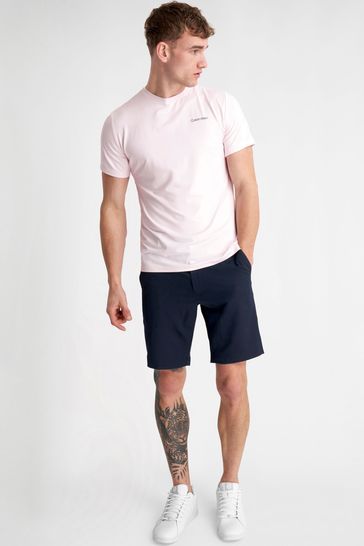 Buy Calvin Klein Golf Blue Newport T Shirt from Next Denmark