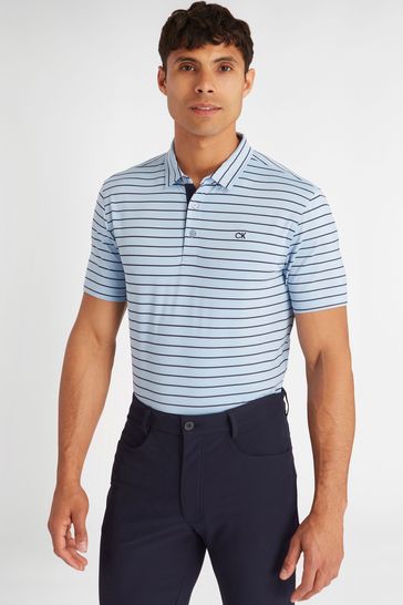 Calvin Klein Golf Light Blue Silverstone Polo Shirt