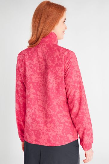 Buy Calvin Klein Golf Canvas Pink Print windbreaker Jacket from Next Egypt