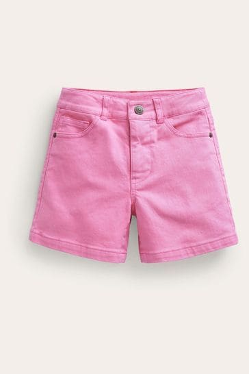 Boden Pink Denim Shorts