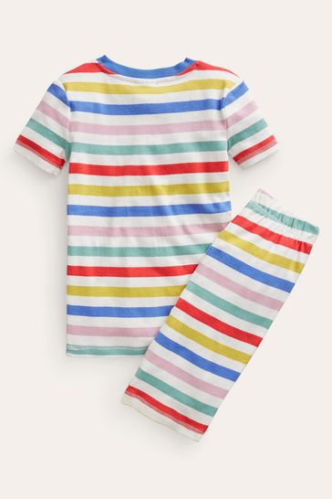 Buy Boden Red 100 Cotton Snug Striped Short Pyjamas from Next Hungary