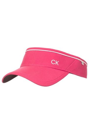 Buy Calvin Klein Golf Pink Harsha Visor Hat from Next Oman