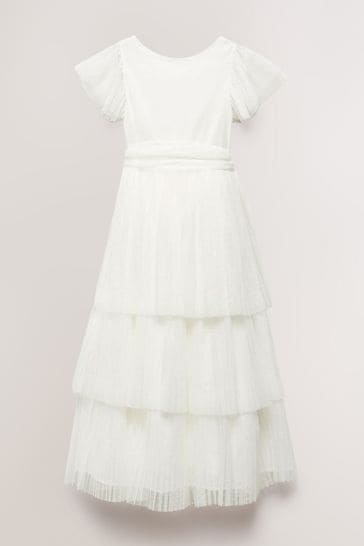 Ruffled tulle deals dress zara