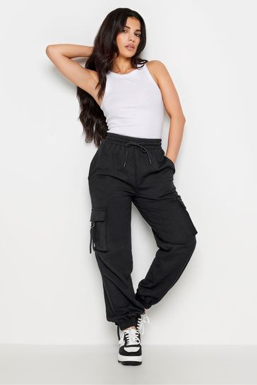 Buy PixieGirl Petite Black Cargo Joggers from Next Netherlands