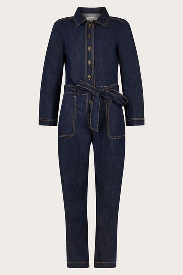 Monsoon denim jumpsuit store