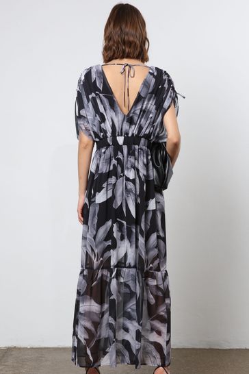 Religion Maxi Dress With Tiered Skirt in Beautiful Prints