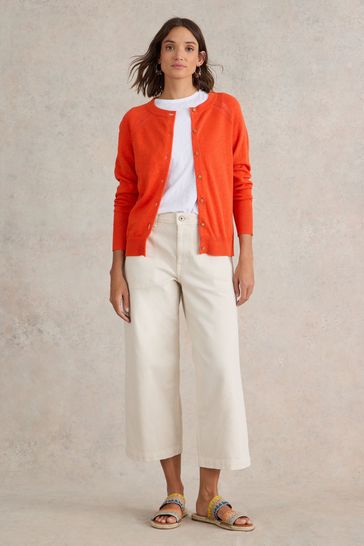 White stuff orange cardigan cheap