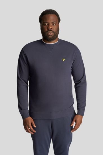 Lyle & Scott Blue Crew Neck Sweatshirt