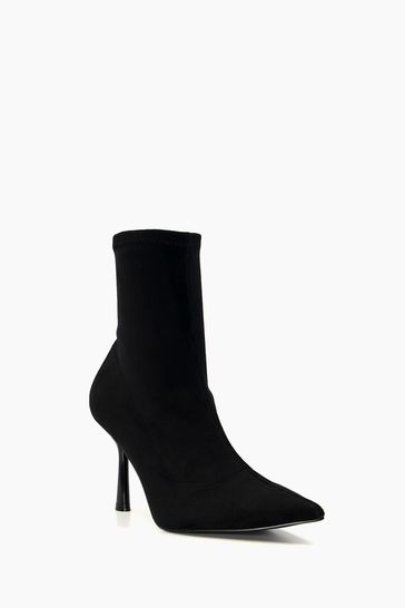 Dune black ankle boots sale