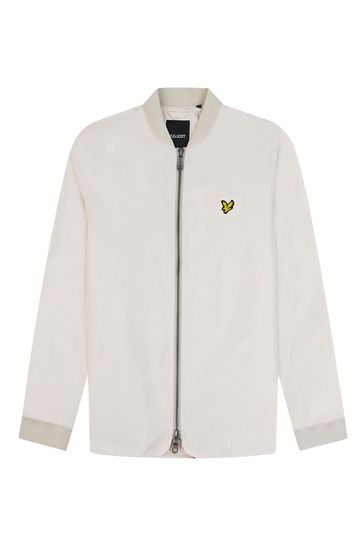 Lyle and scott clearance cream jacket
