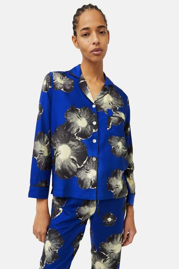 Jigsaw Blue Digital Floral Modal Pyjamas