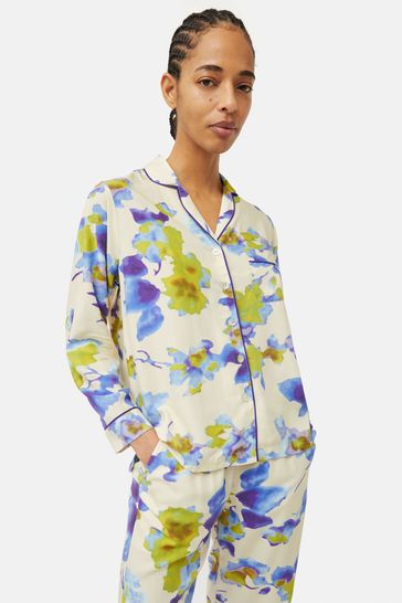 Jigsaw CreamHaze Floral Modal Pyjamas